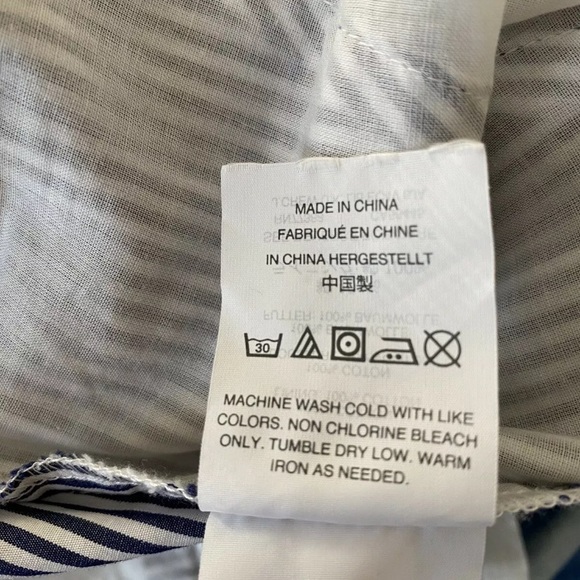 J. Crew Marseille Blue Pinstriped Jumpsuit - Picture 4 of 4